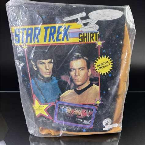 1990 Star Trek Captain Kirk Shirt size Medium