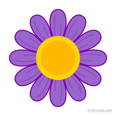 Purple Daisy Clip Art