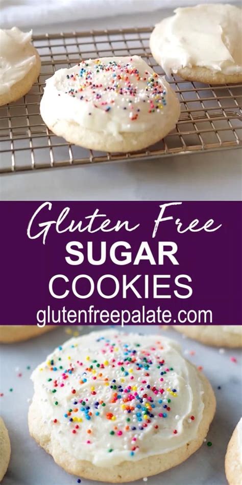Gluten Free Sugar Cookies | Gluten free sugar cookies, Gluten free sugar cookies recipe, Gluten ...