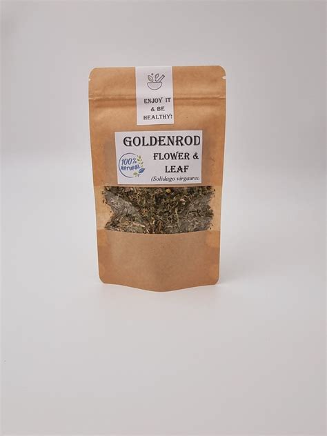 Goldenrod Flower & Leaf Goldenrod Tea Golden Rod Flower Solidago - Etsy