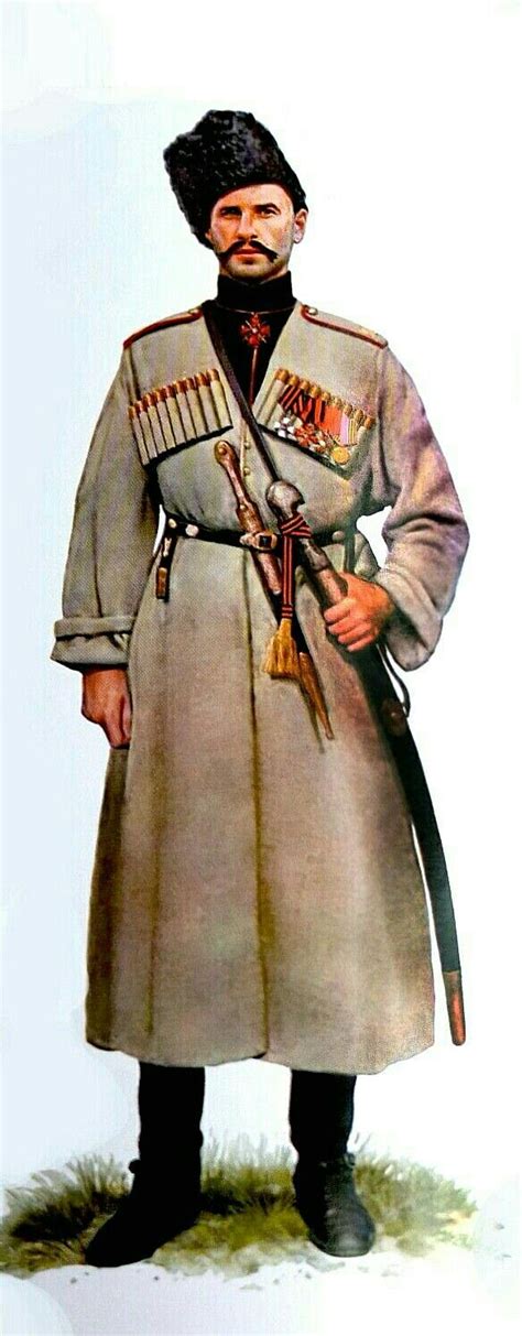 Kuban Cossack, Kouper Regiment,1915 - pin by Paolo Marzioli | Imperial ...