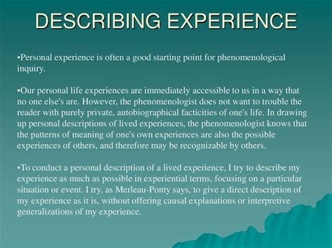 HOW TO DO PHENOMENOLOGY - ppt download