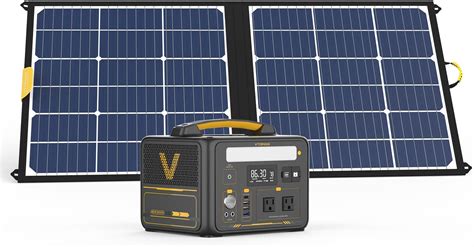 VTOMAN 600X Solar Generator with Panels Included, 600W/299Wh Durable ...