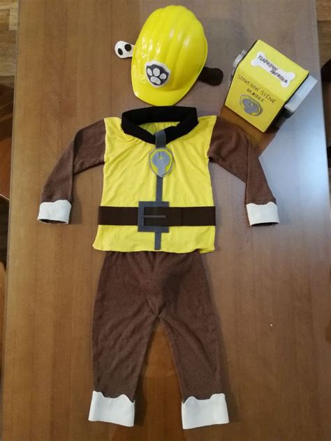 COSTUME RUBBLE | Paw patrol halloween costume, Paw patrol costume ...