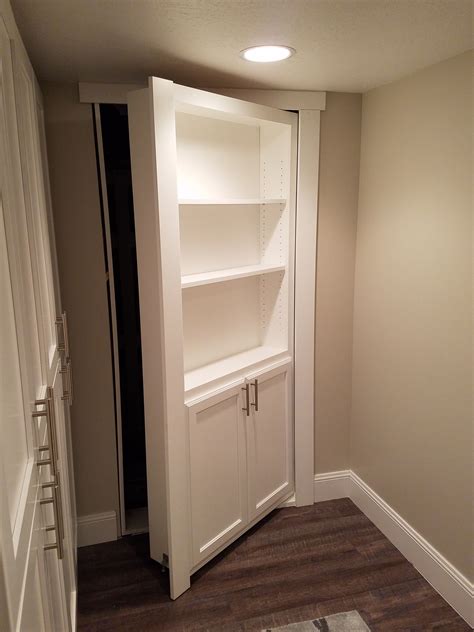 Murphy Door Bookcase Diy Plans - The Murphy Door 60 in. x 80 in. Flush Mount Assembled ... : Our ...