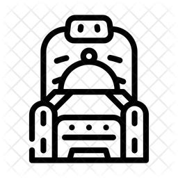 Business Class Lunch Icon - Download in Line Style