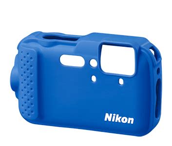 Protection en silicone - Bleu Étuis Protection Appareils photo compacts Accessoires