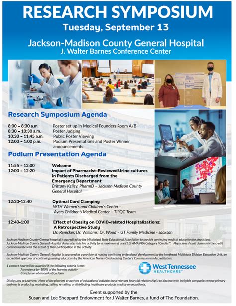 First Research Symposium held at Jackson-Madison County General ...