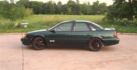 1995 Ford Taurus SHO 1/4 mile Drag Racing timeslip specs 0-60 ...