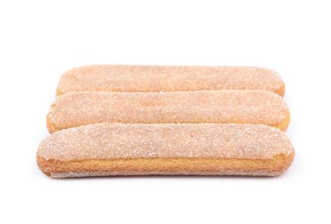 Ladyfinger Savoiardi Biscuit Composition Stock Photo - Image of crumbly, cake: 76115922