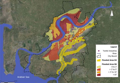 Riverine flood inundation map, 2006 | Download Scientific Diagram