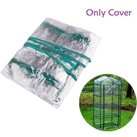 Mini Greenhouse Replacement Cover, 2/3/4 Tier PVC Plant Greenhouse Cover for Gardening Flower ...