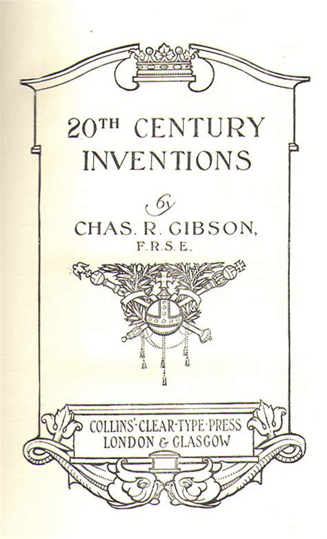 Heritage History | Twentieth Century Inventions by Charles Gibson