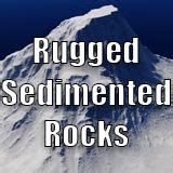 Rugged Sedimented Rocks - StampIT!