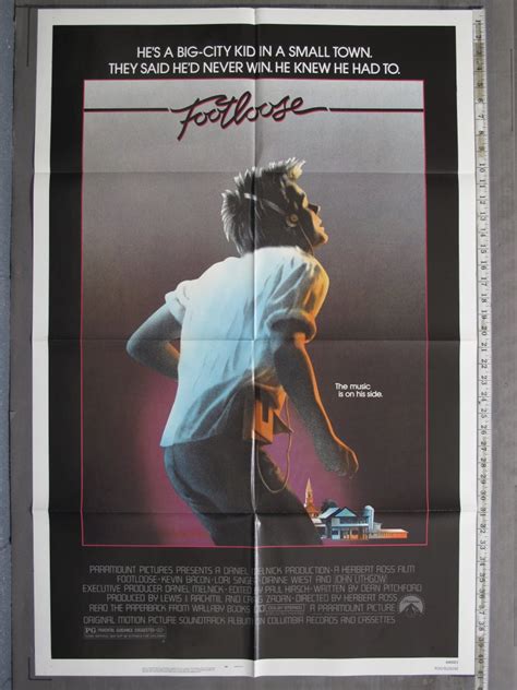 FOOTLOOSE (1984) Original Movie Poster For Sale