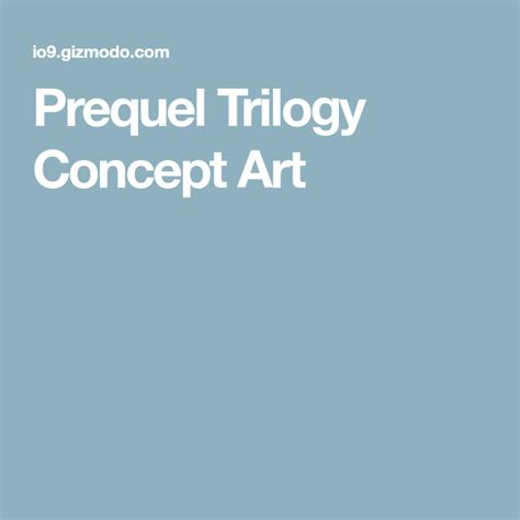 Prequel Trilogy Concept Art | Concept art, Star wars concept art, Concept