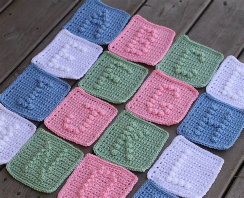 UPPER CASE Alphabet Letters A-Z Crochet Pattern with Bonus