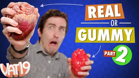 Gummy Food vs. Real Food Challenge #2! Eating Heart, Tongue, Rat, Rabbit, and Octopus. - YouTube