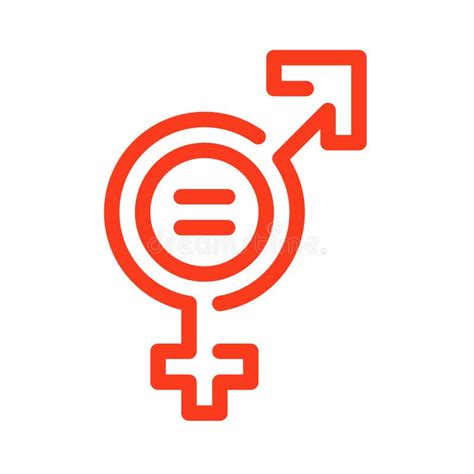 Gender Equality Color Icon. Women`s Rights. Corporate Social Responsibility. Sustainable ...