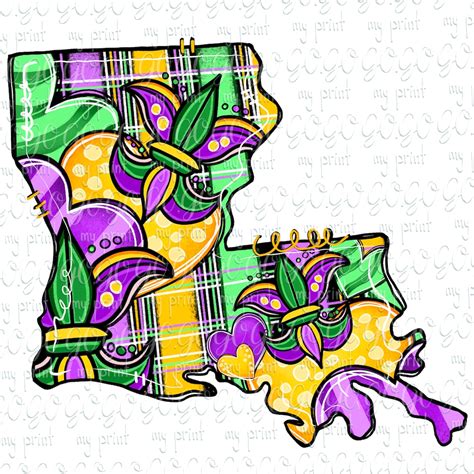 Mardi Gras Png Louisiana Submation Design Fleur De Lis Shirt Masquerade ...