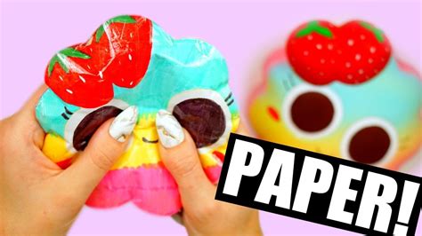 Diy Paper Squishy Ideas