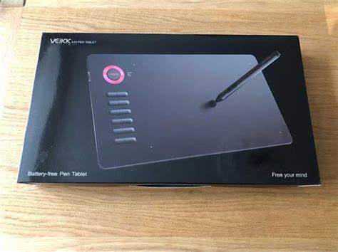 The Steve B Graphics Studio Ltd. Blog: Veikk A15 Graphics Tablet Review