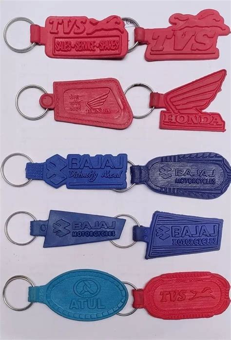 CUSTOMIZABLE Custom Logo Rubber Keychain, Packaging Type: Packet at Rs 4/piece in New Delhi