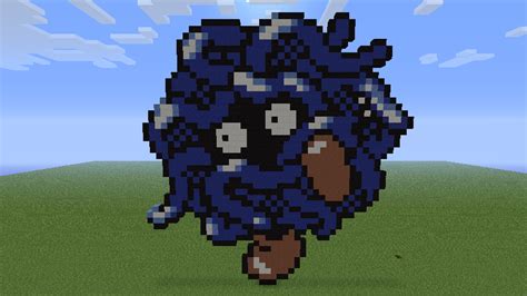 Tangela - Minecraft pixel art by justrainbowf on DeviantArt