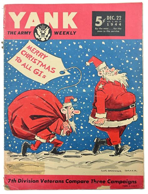 WorldWarCollectibles | US WW2 Yank Magazine 22 December 1944