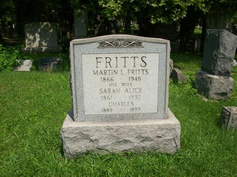 Charles Fritts (1889-1899): homenaje de Find a Grave