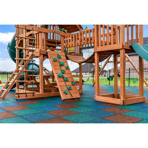 Rubber Playground Tiles - RubberMulch.com