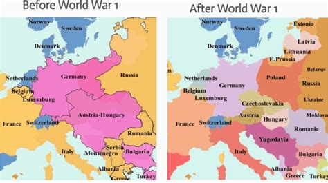 Post Wwi Map Of Europe 10 Explicit Map Europe 1918 after Ww1 | secretmuseum