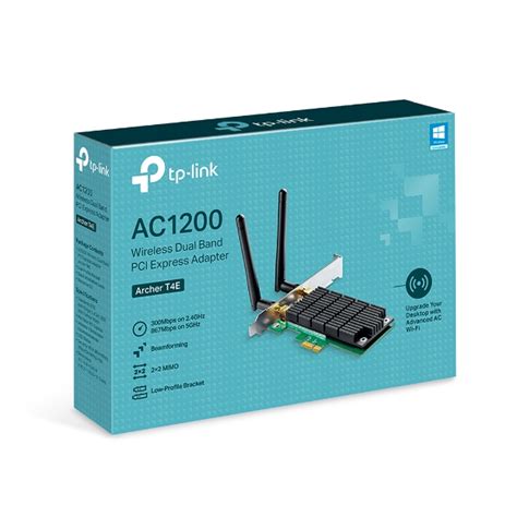 Archer T4E | AC1200 Wireless Dual Band PCI Express Adapter | TP-Link