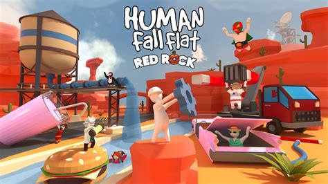 Human: Fall Flat RED ROCK Launch Trailer – OUT NOW on PC | Curve Games ...