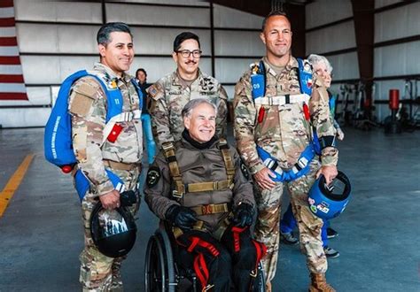 Texas Governor Abbott Skydives with 106-Year-Old Veteran