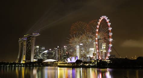 Singapore Marina Bay City Skyline, Singapore