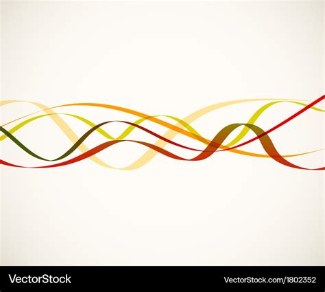 Abstract red lines Royalty Free Vector Image - VectorStock