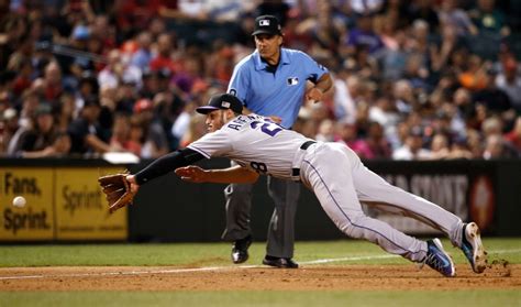 WATCH: Rockies’ Nolan Arenado’s 2017 fielding highlights