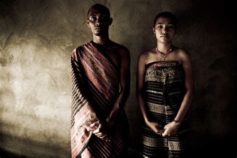 Traditional Dress in Timor-Leste | A man and woman from Tutu… | Flickr