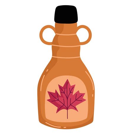 Maple Syrup Bottle Vector Art, Icons, and Graphics for Free Download