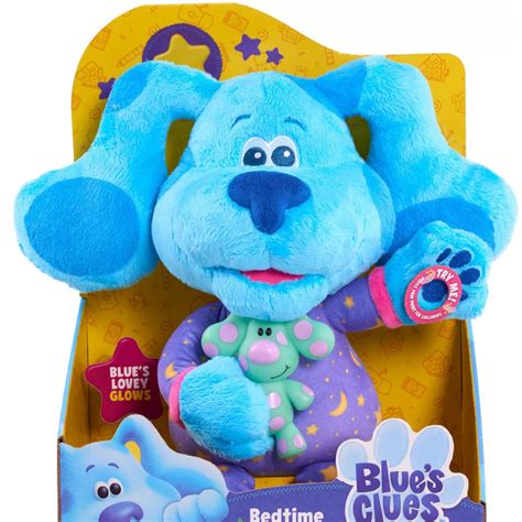 Just Play Blue's Clues And You! Bedtime Blue Plush Toy | Dolls | Baby ...