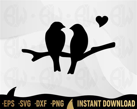 Love Birds Svg Scrapbook Cut File Cute Clipart Files Love Bird Svg | My XXX Hot Girl