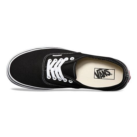 Vans Authentic Unisex Shoes - Black | eBay