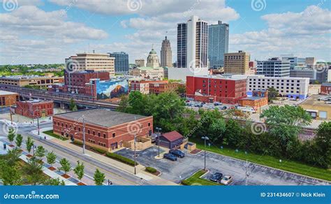 Downtown Skyline of Fort Wayne, Indiana Editorial Photography - Image ...