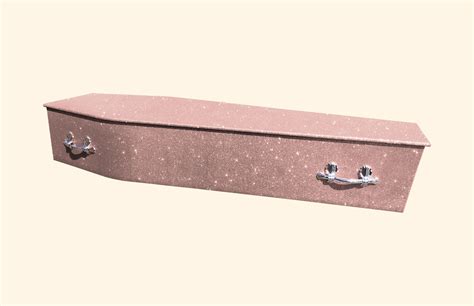 Rose Gold Glitter coffin