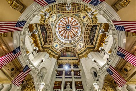 Pennsylvania State Capitol pa Capitol Rotunda Fine - Etsy