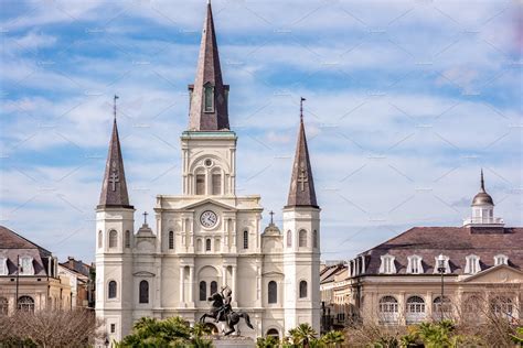 St. Louis Cathedral in New Orleans | High-Quality Architecture Stock ...