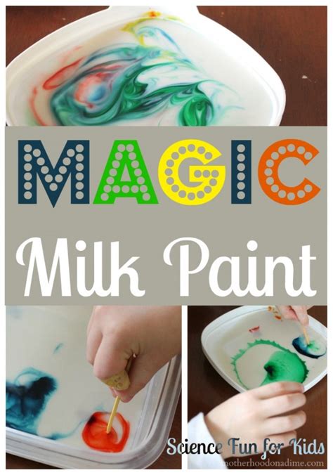 Magic Milk Paint Experiment for Kids - Kids Activities | Saving Money | Home Management ...