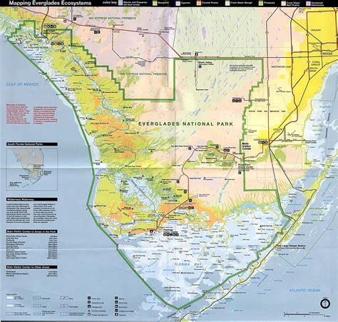 Free Download Florida National Park Maps | National parks map, Florida national parks ...