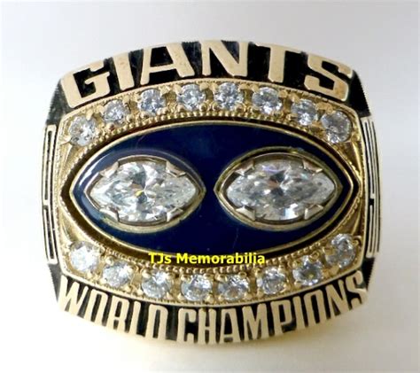 1990 NEW YORK GIANTS SUPER BOWL XXV CHAMPIONS CHAMPIONSHIP RING - Buy ...